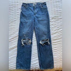 Abercrombie & Fitch 90s Straight Ultra High Rise Jeans, Size 29
